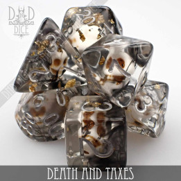 DÉS - Death and Taxes Dice Set
