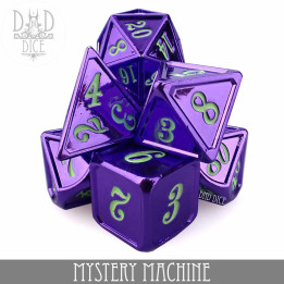 Mystery Machine Metal Dice Set - DÉS