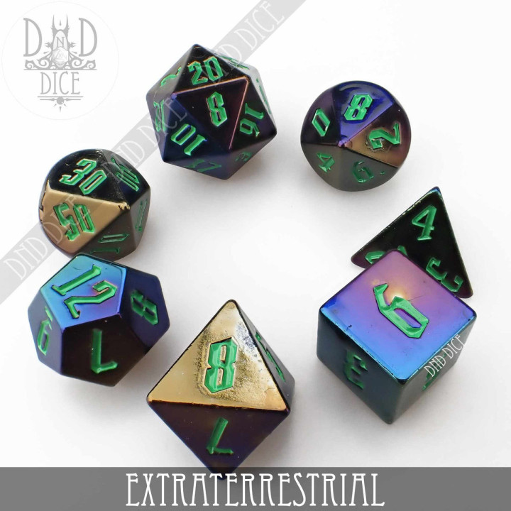 DÉS - Extraterrestrial Dice Set