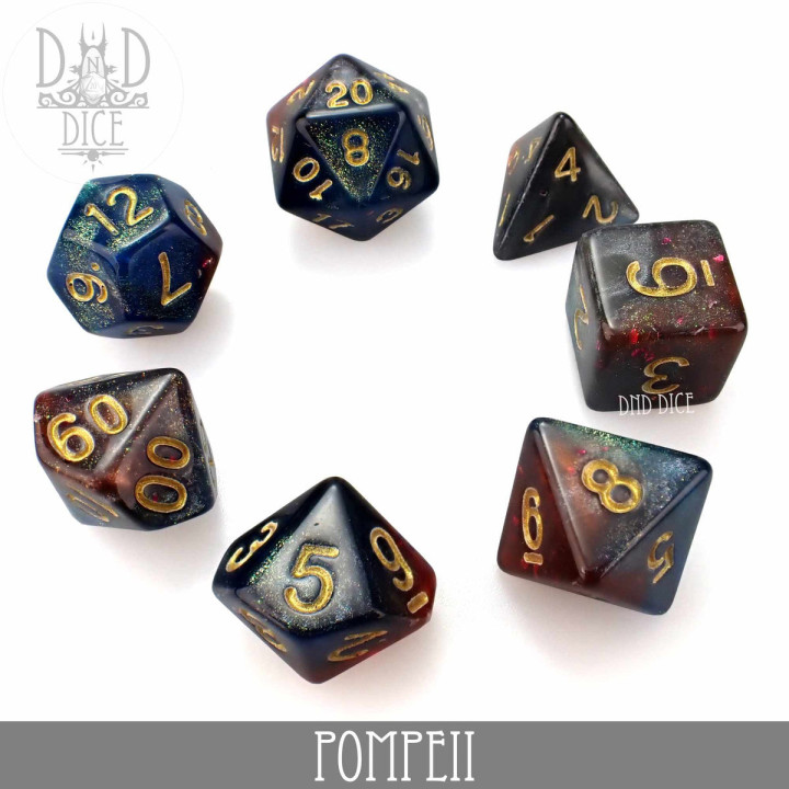 DÉS - Pompeii Dice Set
