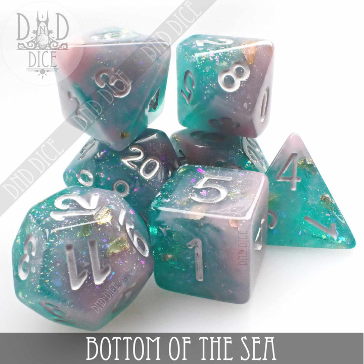 DÉS - Bottom of the Sea Dice Set