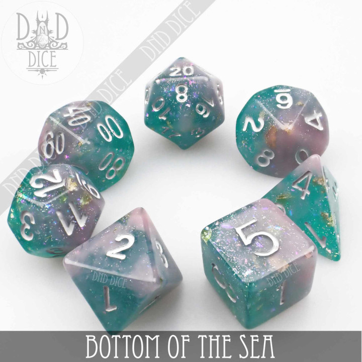 DÉS - Bottom of the Sea Dice Set