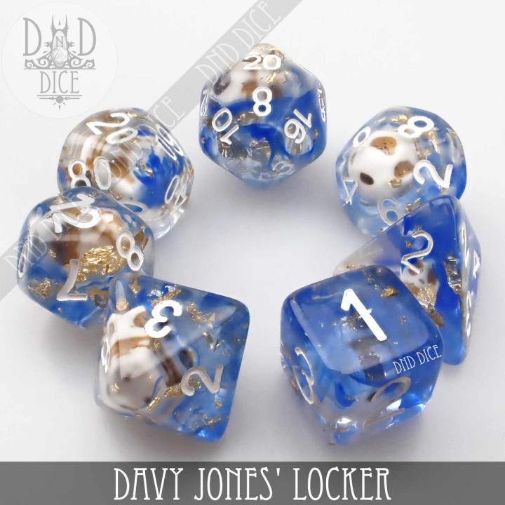 Davy Jones Locker Dice Set - Dice