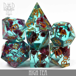 copy of Golden Dragon Handmade Dice Set - Dice