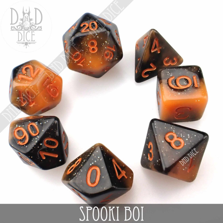 DÉS - Spooki Boi Dice Set