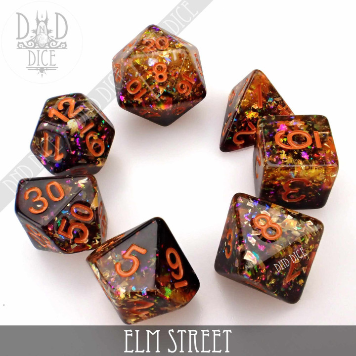DÉS - Elm Street Dice Set
