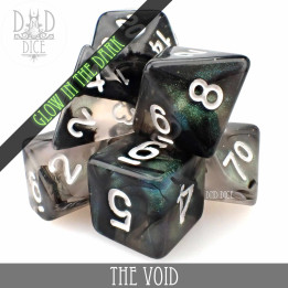The Void Glow in the Dark Dice Set - Dice