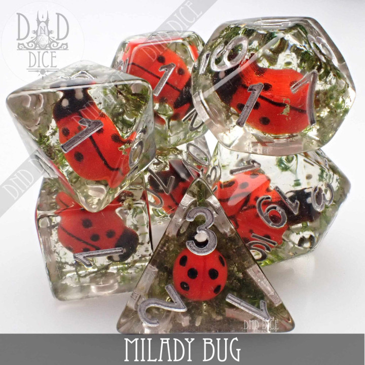 DÉS - Milady Bug Dice Set
