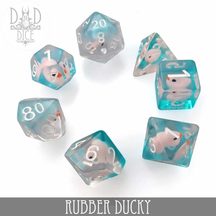 DÉS - Rubber Ducky Dice Set