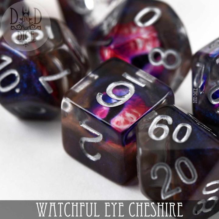 Watchful Eye - Cheshire Dice Set - DES