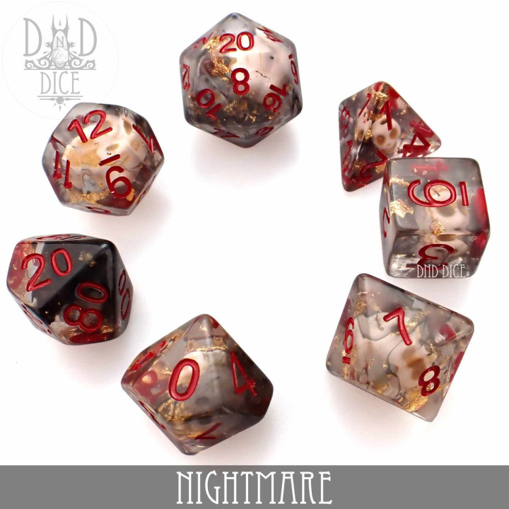 DÉS - Nightmare Dice Set
