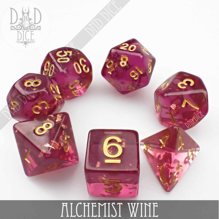 DÉS - Alchemist Wine Dice Set