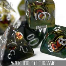 DÉS - Watchful Eye - Jurassic Dice Set