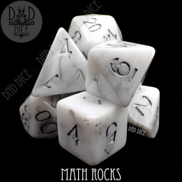 DÉS - Math Rocks Dice Set