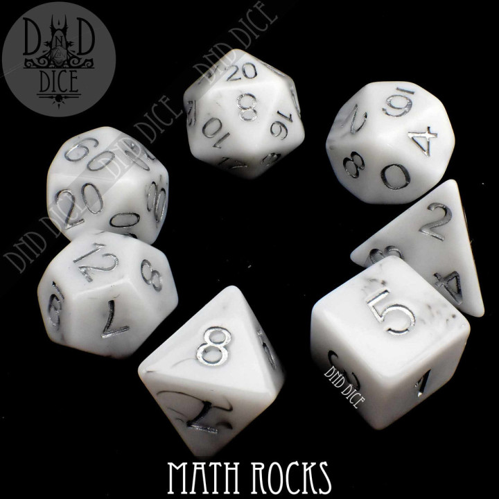 DÉS - Math Rocks Dice Set
