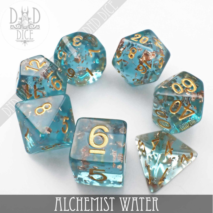 DÉS - Alchemist Water Dice Set