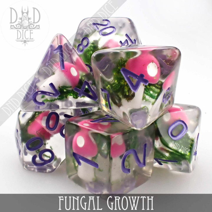 DÉS - Fungal Growth Dice Set