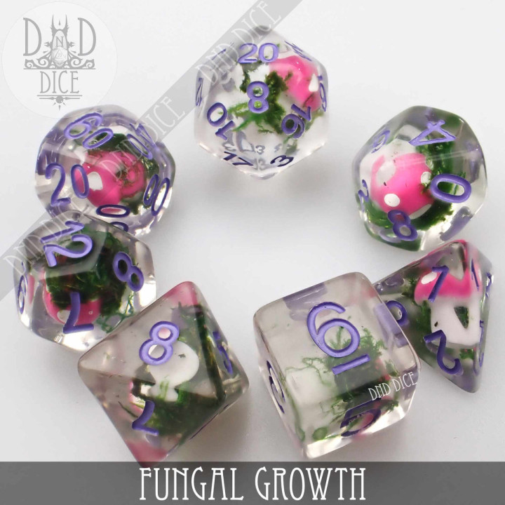 DÉS - Fungal Growth Dice Set