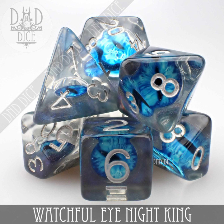 DÉS - Watchful Eye - Night King Dice Set