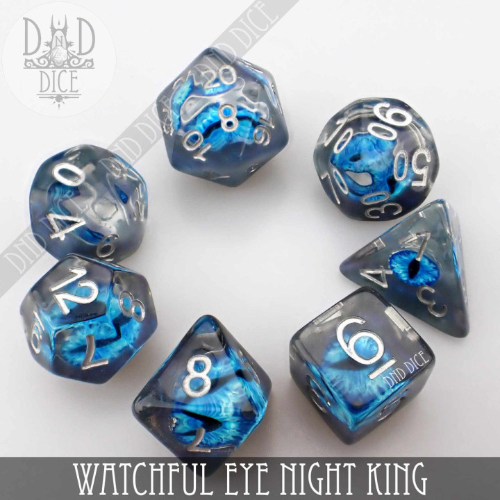 DÉS - Watchful Eye - Night King Dice Set