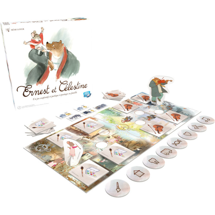 Ernest & Célestine - BOARD GAMES