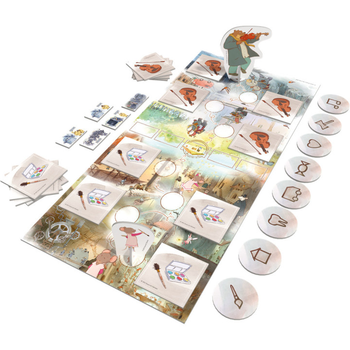 Ernest & Célestine - BOARD GAMES