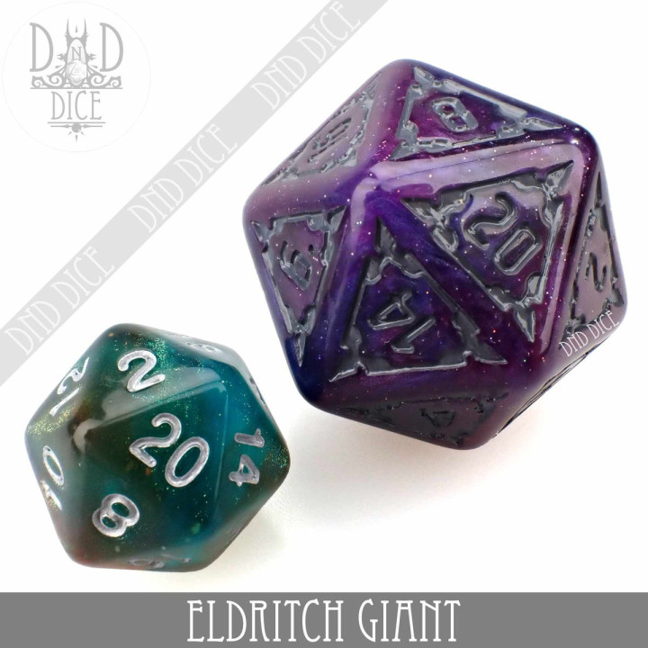 DÉS - Eldritch Giant Dice Set (Oversize)