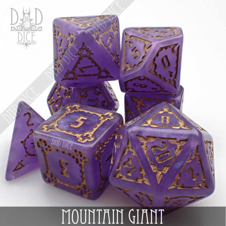 DÉS - Mountain Giant Dice Set (Oversize)