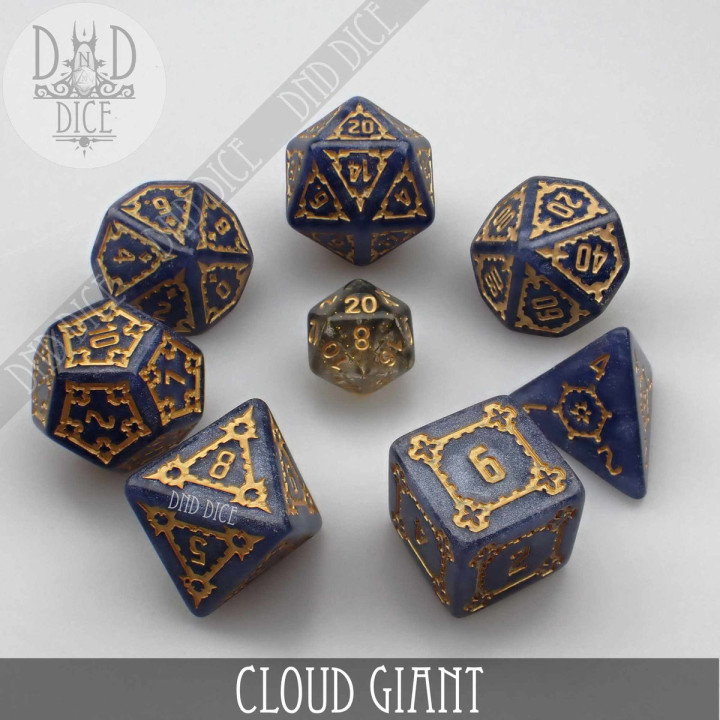 DÉS - Cloud Giant Dice Set (Oversize)
