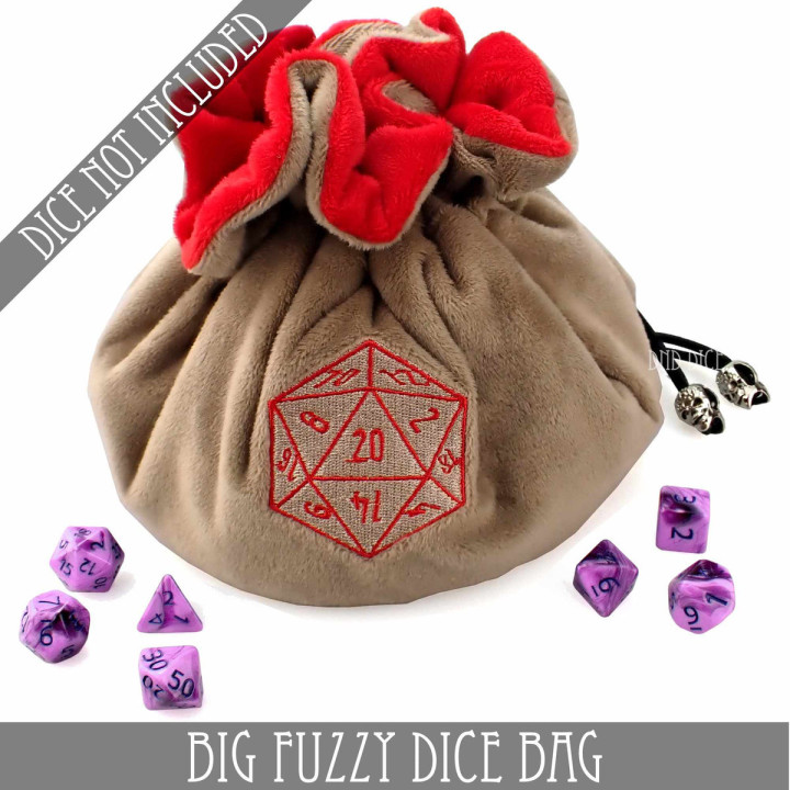 DÉS - Big Fuzzy Dice Bag