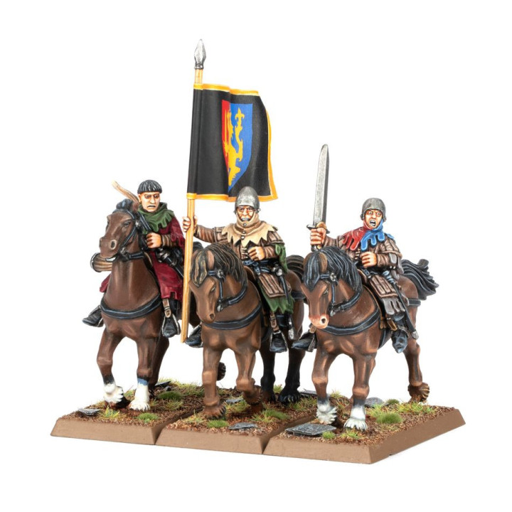 FIGURINES - Old World - Etat-Major des sergents montés
