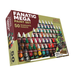 A TRIER - Army Painter - Warpaints Fanatic Mega Paint Set