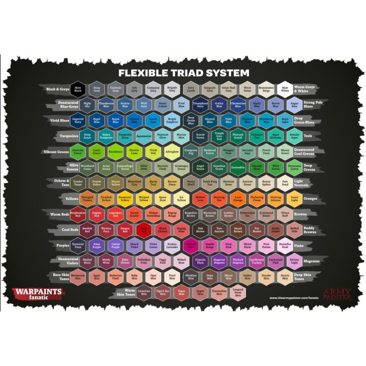 A TRIER - Army Painter - Warpaints Fanatic Mega Paint Set