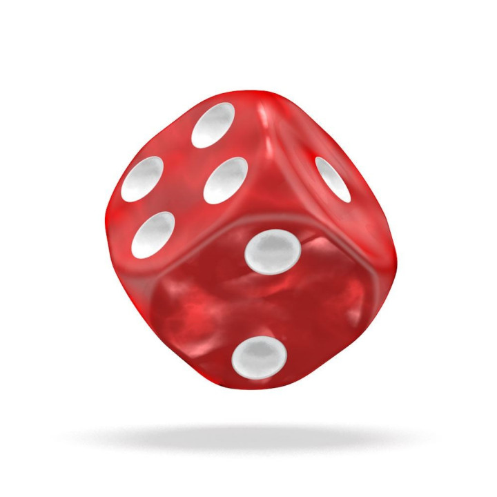 MARBLE - Oakie Doakie Dice - 36 D6 dice of 12 mm - Dice