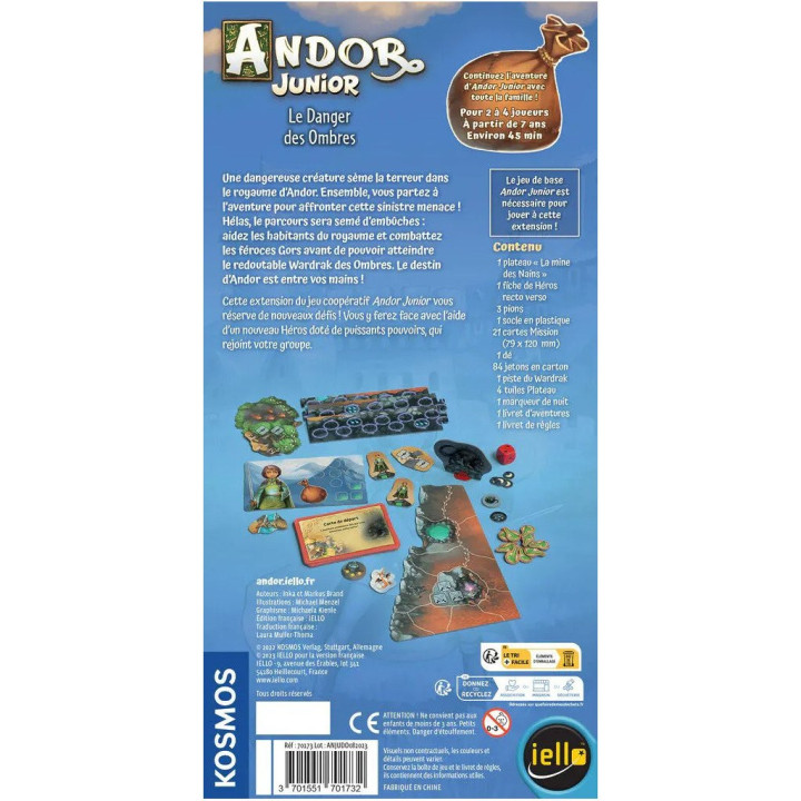 Andor Junior - Le Danger des Ombres - ZU SORTIEREN