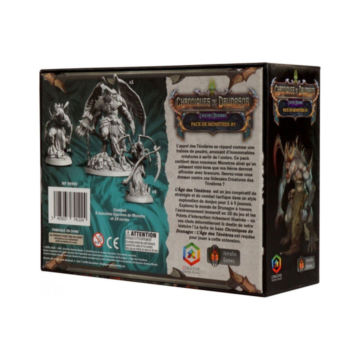 Chroniques de Drunagor - L'Âge des Ténèbres - Pack de Monstres 1 - COOPERATIVE GAMES