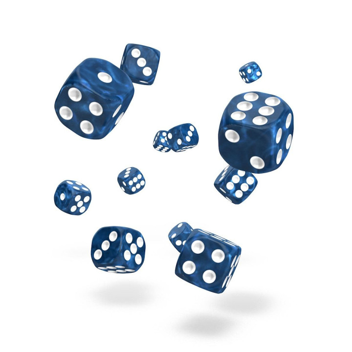 DÉS - MARBLE - Oakie Doakie Dice - 36 dés D6 de 12 mm