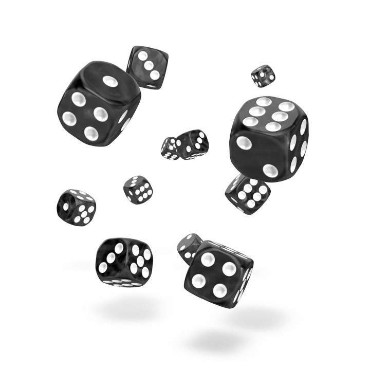 MARBLE - Oakie Doakie Dice - 36 D6 dice of 12 mm - Dice