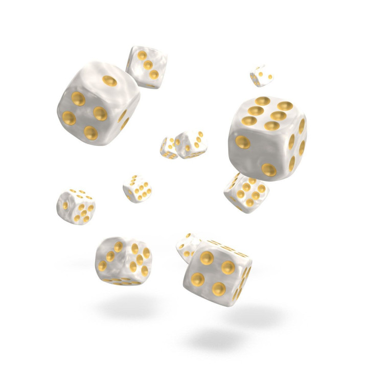 MARBLE - Oakie Doakie Dice - 36 D6 dice of 12 mm - Dice