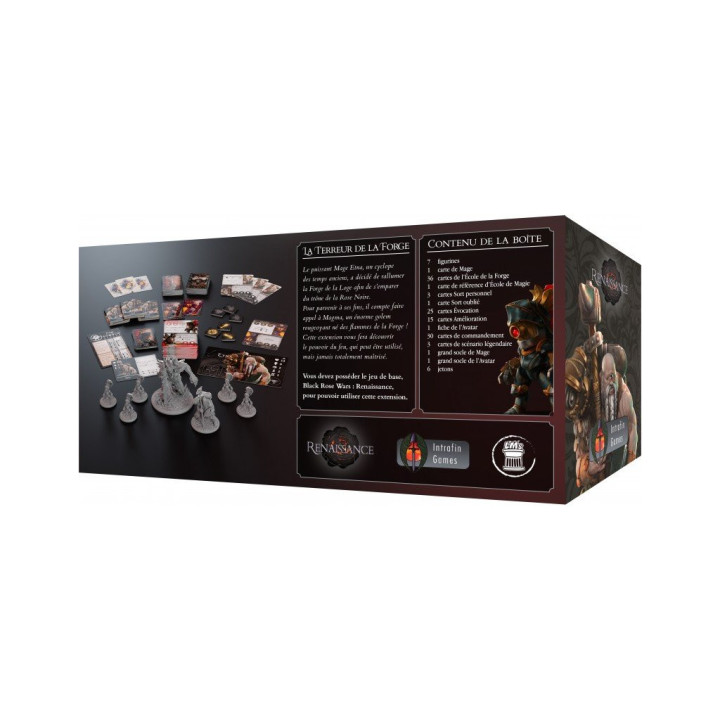 Black Rose Wars : Renaissance - Extension La Terreur de la Forge - EXPERT GAMES