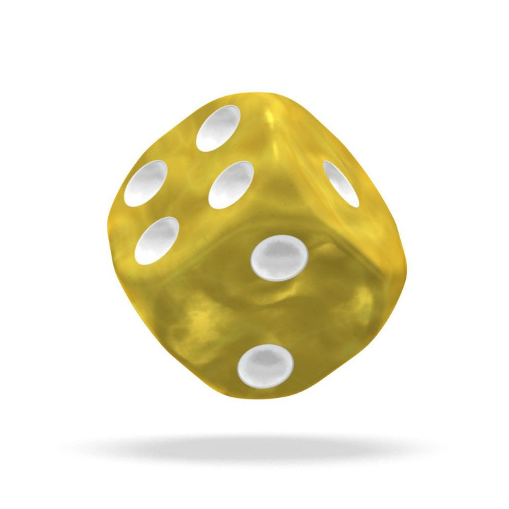 MARBLE - Oakie Doakie Dice - 36 D6 dice of 12 mm - Dice