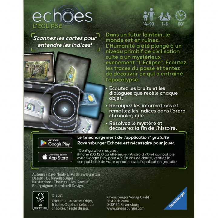 Echoes - L'Éclipse - KOOPERATIVE SPIELE