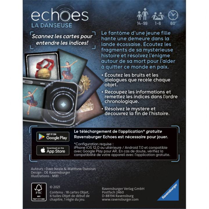 Echoes - La Danseuse - GESELLSCHAFTSSPIELE