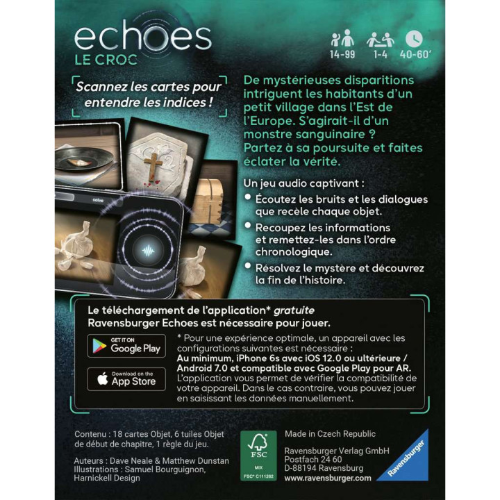 Echoes - Le Croc - GESELLSCHAFTSSPIELE