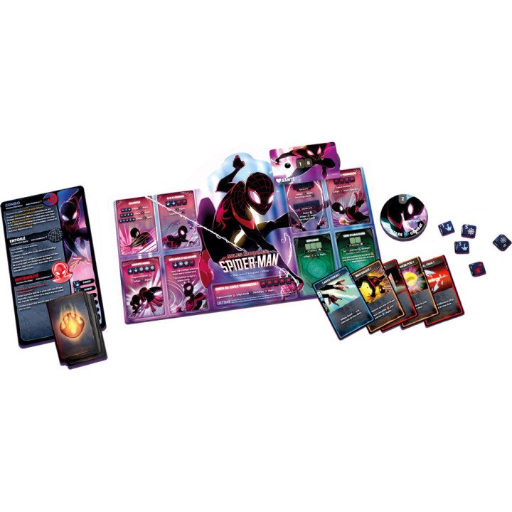 JEUX DE SOCIÉTÉ - Dice Throne Marvel : Scarlet Witch-Thor-Loki-Spiderman Miles Morales