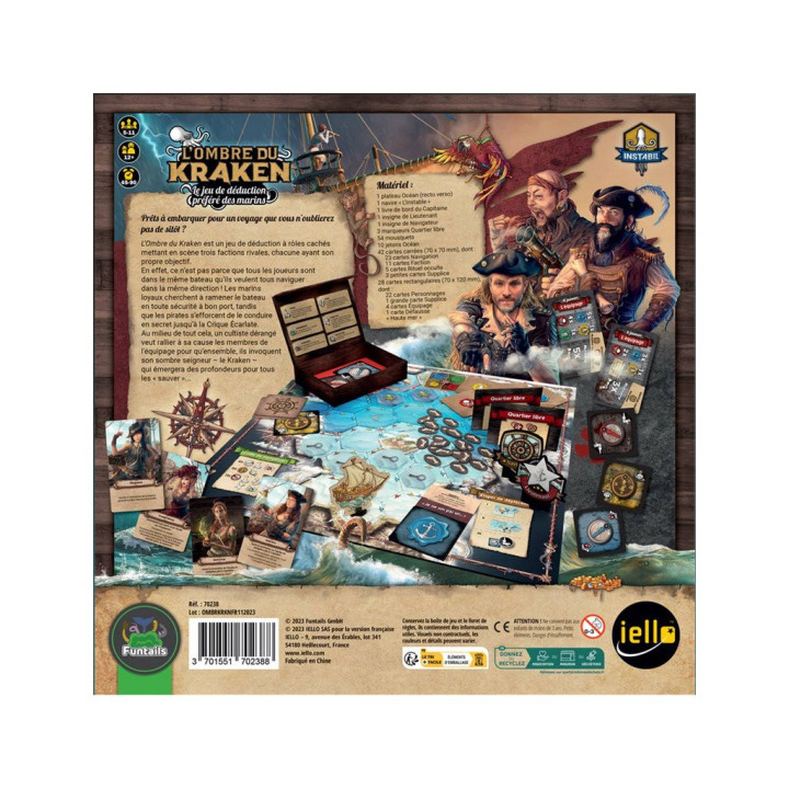 JEUX D'AMBIANCE - L'Ombre du Kraken - Edition Essentielle