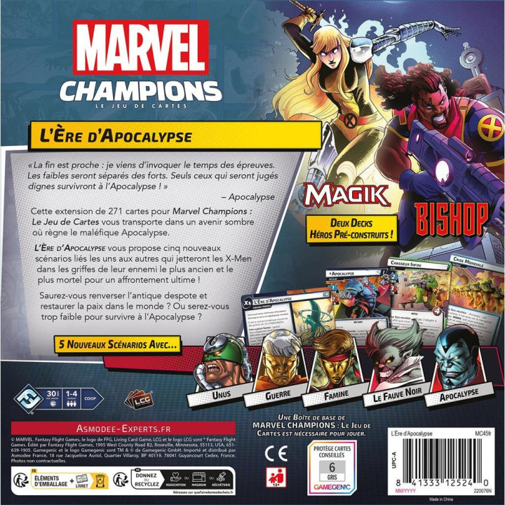 Marvel Champions : Le Jeu de Cartes - L'Ère d'Apocalypse - KARTENSPIELE