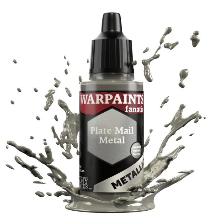 Warpaints Fanatic Metallic: Plate Mail Metal - SORTEGGIARE