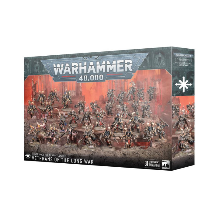 Chaos Space Marines Battleforce: Veterans Of The Long War - WARHAMMER 40'000