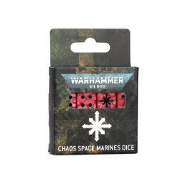 Set De Dés De Space Marines Du Chaos (2024) - WARHAMMER 40'000